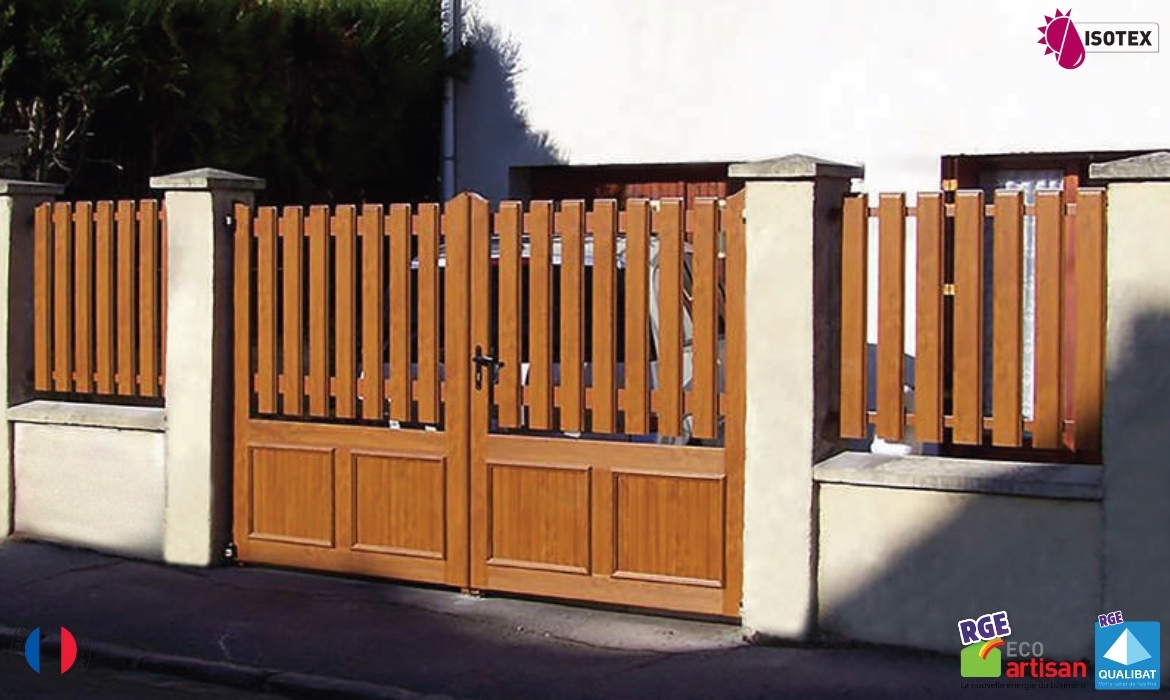 Portails PVC sur mesure en Nord-Isère : fabrication française, durabilité et élégance pour votre extérieur