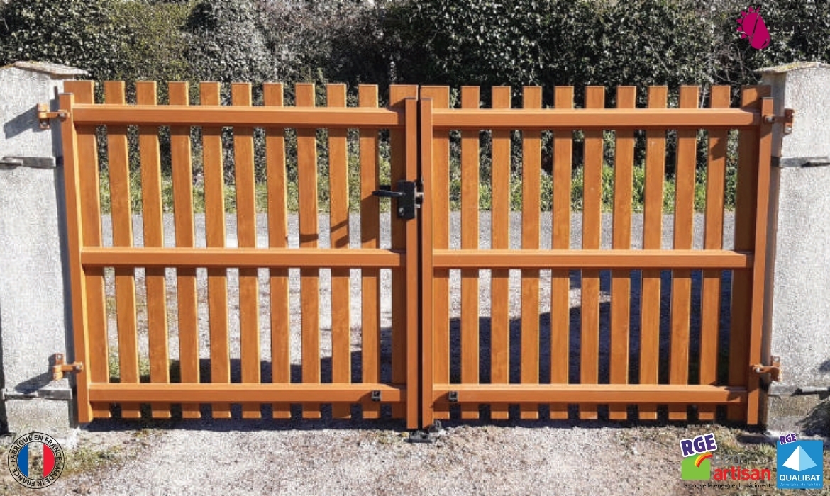 Portails PVC sur mesure en Nord-Isère : fabrication française, durabilité et élégance pour votre extérieur