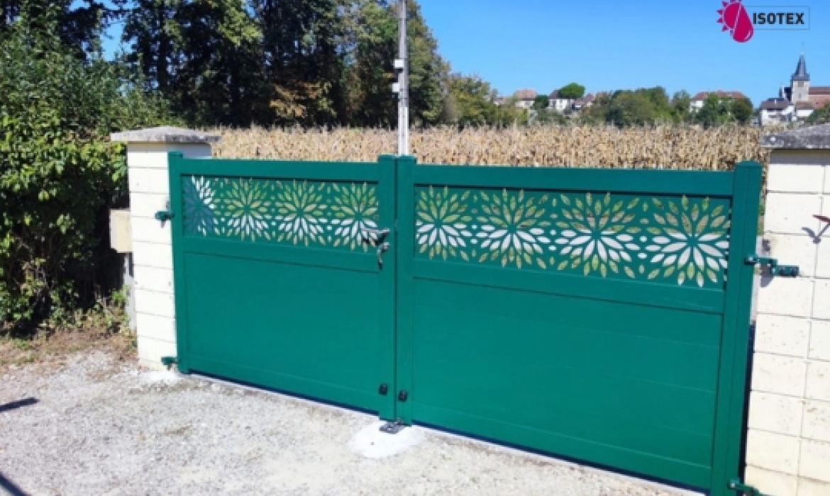 Portail aluminium sur mesure aux alentours de Ruy (38300)