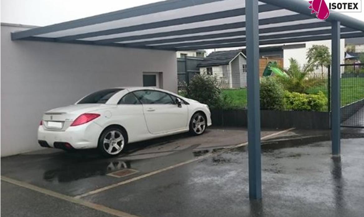 Carport sur mesure vers Heyrieux (38540) en Isère