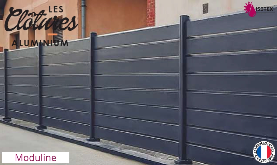 Installation de Clôtures Aluminium sur mesure en Nord Isère – ISOTEX, Expert à Domarin depuis 1988