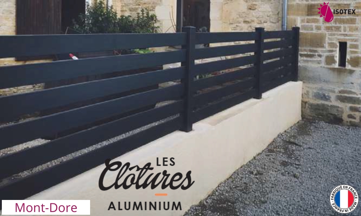 Installation de Clôtures Aluminium sur mesure en Nord Isère – ISOTEX, Expert à Domarin depuis 1988