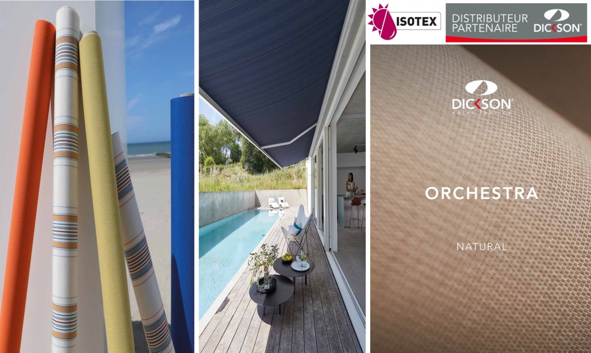 Dickson Orchestra Natural: Toile acrylique pour store extérieur - Nuancier