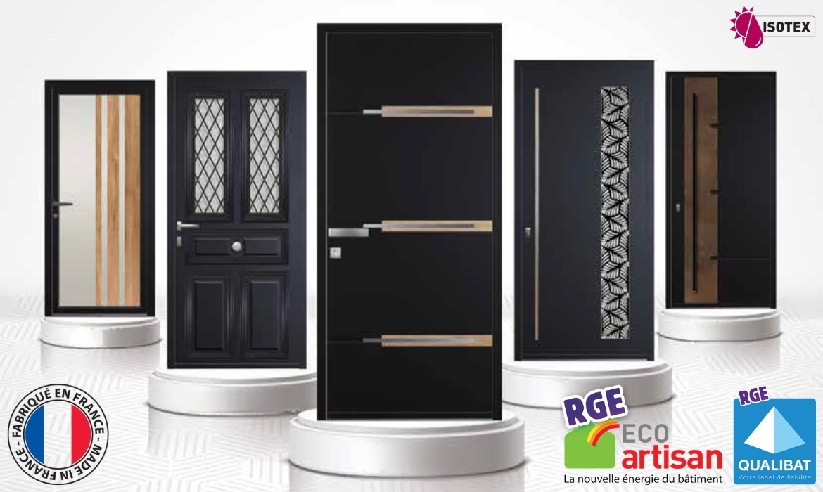 Porte d'entrée sur mesure en Isère : Sécurité et Isolation avec Isotex