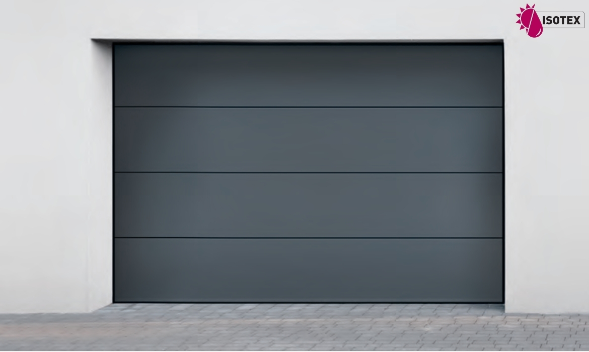 Votre Porte de garage sectionnelle verticale : Confort, Sécurité et Design avec Isotex