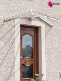 Marquise pour porte d'entrée