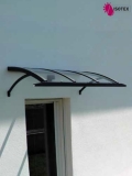 Marquise pour porte d'entrée