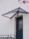 Marquise pour porte d'entrée