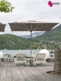 Parasol droit Prosun Carré 300x300 - Toile polyester 250 g