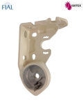Console de support store Fidji Ø 70 mm – Coloris : Ivoire RAL 1015 – La Paire - Réf. FIAL : 53245