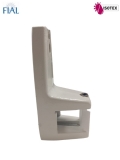 Console de support store Tahiti – Cap Horn – Fixation Bois – Coloris : Blanc RAL 9010 – La Paire – Réf. FIAL : 56806