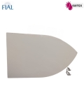 Embout d’auvent store Tahiti – Fidji – Lugano – Cap Horn – Coloris : Blanc RAL 9010 – La Paire – Réf. FIAL : 58701