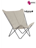 Fauteuil Lounge Lafuma Mobilier Sphinx Hedona - Coloris Latte/Titane