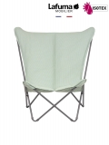 Fauteuil lounge Lafuma Mobilier Sphinx Gordes Hedona - Coloris : toile jade et Structure titane