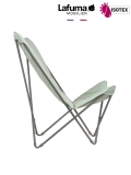 Fauteuil lounge Lafuma Mobilier Sphinx Gordes Hedona - Coloris : toile jade et Structure titane