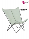 Fauteuil lounge Lafuma Mobilier Sphinx Gordes Hedona - Coloris : toile jade et Structure titane