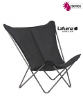 Fauteuil Lounge Lafuma Mobilier Sphinx Hedona - Coloris Onyx/Titane