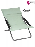 Transat Lafuma Mobilier Bayanne Hedona - Coloris Vert Jade/Titane