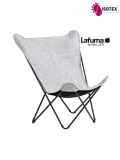 Fauteuil Lounge Lafuma Mobilier Sphinx Soft - Coloris Gris Plume/Noir