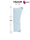 Fauteuil lounge Lafuma Mobilier Sphinx Opale Hedona - Coloris : toile bleu céladon et Structure kaolin