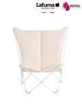 Fauteuil Lounge Lafuma Mobilier Sphinx Hedona - Coloris Beige Argile/Kaolin