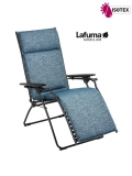 Bayanne fauteuil de relaxation Lafuma Mobilier Allure Sunbrella® - Toile coloris bleu cobalt et Structure coloris noir