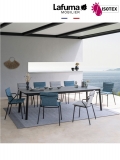 Table Repas Extensible Lafuma Mobilier Ancône - Coloris Ciment/Titane