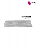 Table repas Middle 1 Lafuma Mobilier Horizon Allure - Plateau coloris ciment et Pieds coloris noir