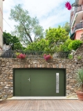 Porte de garage sectionnelle refoulement plafond