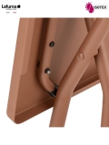 Table pliante Lafuma Mobilier Balcony II - 120 x 70 cm Natura Colorblock