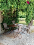Table pliante Lafuma Mobilier Balcony II - 120 x 70 cm Natura Colorblock