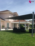 Voile d'ombrage Eliante Star Rectangle sur mesure