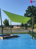 Voile d'ombrage Eliante Star Rectangle sur mesure