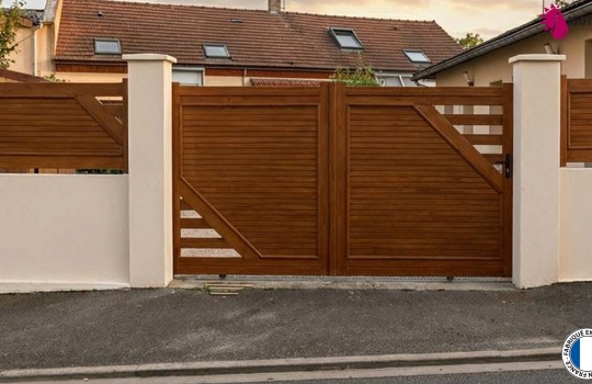 Portail PVC sur mesure : ISOTEX, votre installateur en Isère