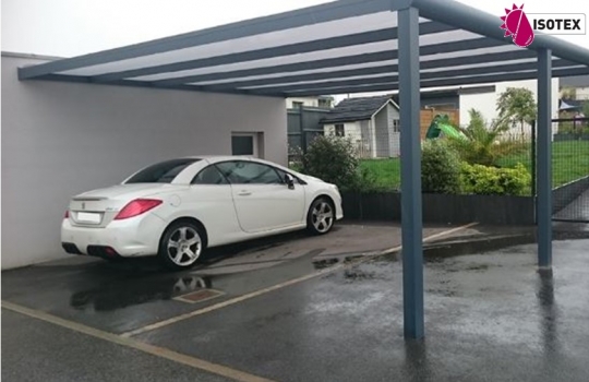 Carport sur mesure vers Heyrieux (38540) en Isère