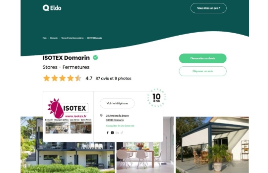 Isotex & Eldo : Les avis clients vérifiés, une transparence au service de la confiance