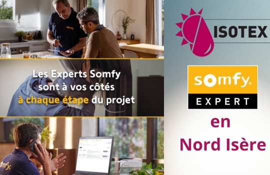 Isotex, Votre Expert Somfy en Nord Isère : Motorisation, Domotique et Qualité Française