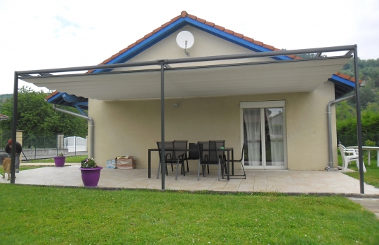 Pergola Vélum ZEN en isère