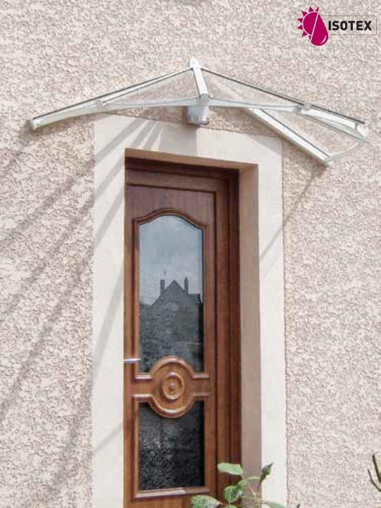 Marquise pour porte d'entrée