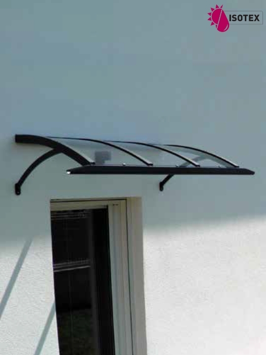 Marquise pour porte d'entrée