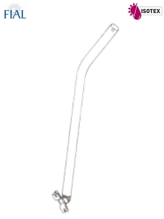 Bras store Diane coudé – Longueur : 0,60 m – Coloris : Blanc RAL 9010 – La Paire – Réf. FIAL : 55893