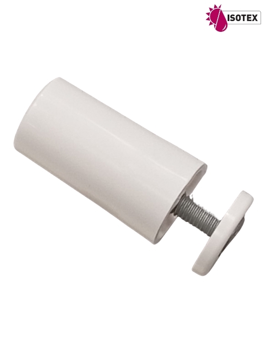 Butée ronde Lame finale blanc - Longueur 40 mm - Réf H138