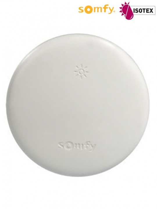 Capteur de soleil extérieur Somfy pour box domotique - Sunis Wirefree io