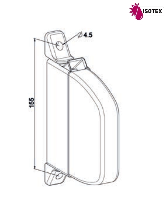 Enrouleur Alutoile Pivotant Blanc - Réf G309