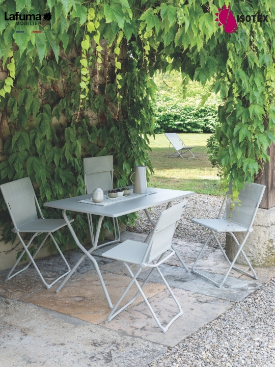 Table pliante Lafuma Mobilier Balcony II - 120 x 70 cm Natura Colorblock