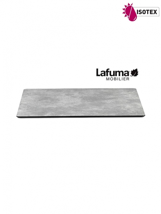 Table Repas Lafuma Mobilier Middle 1 Horizon - Coloris Ciment/Titane