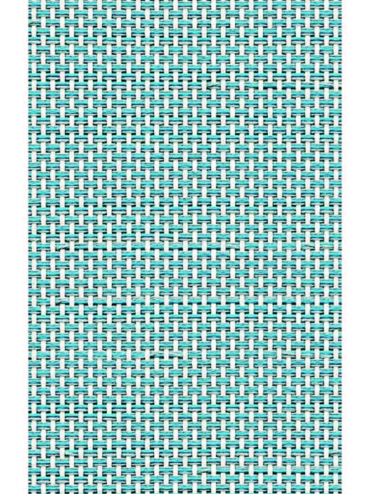 Lounger terrasse et bord de piscine Lafuma Mobilier Ancône Opale Hedona - Toile coloris bleu céladon et tube coloris kaolin