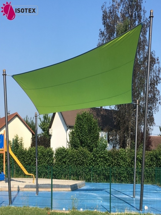 Voile d'ombrage Eliante Star Rectangle sur mesure